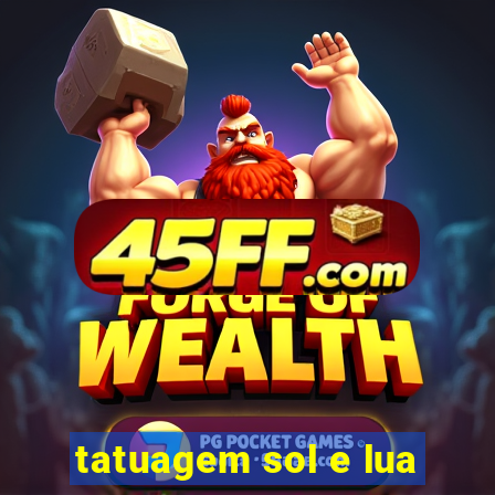 tatuagem sol e lua